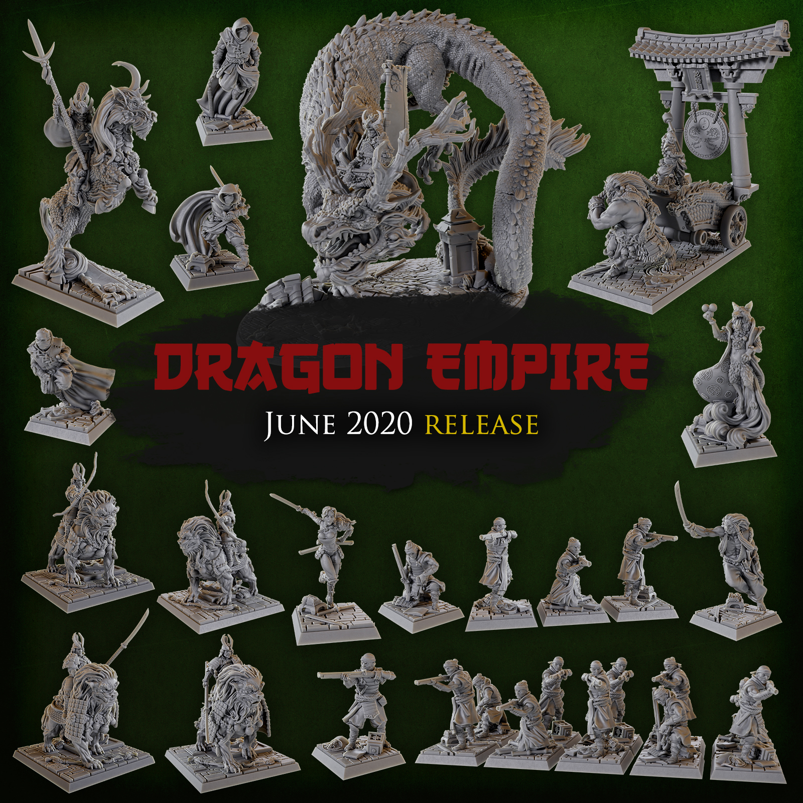 Titan Forge Miniatures - 2020 - June - Dragon Empire 2